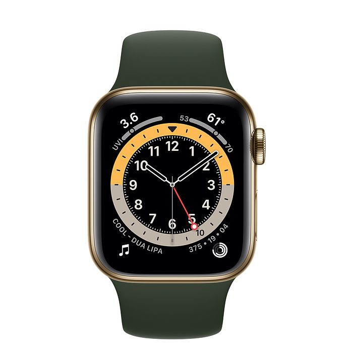 Apple Watch Series 6 40mm Stainless Steel, Sport Band