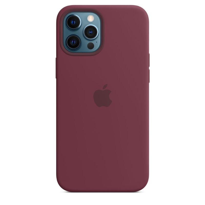 Ốp Apple Silicone with MagSafe for iPhone 12 Pro Max