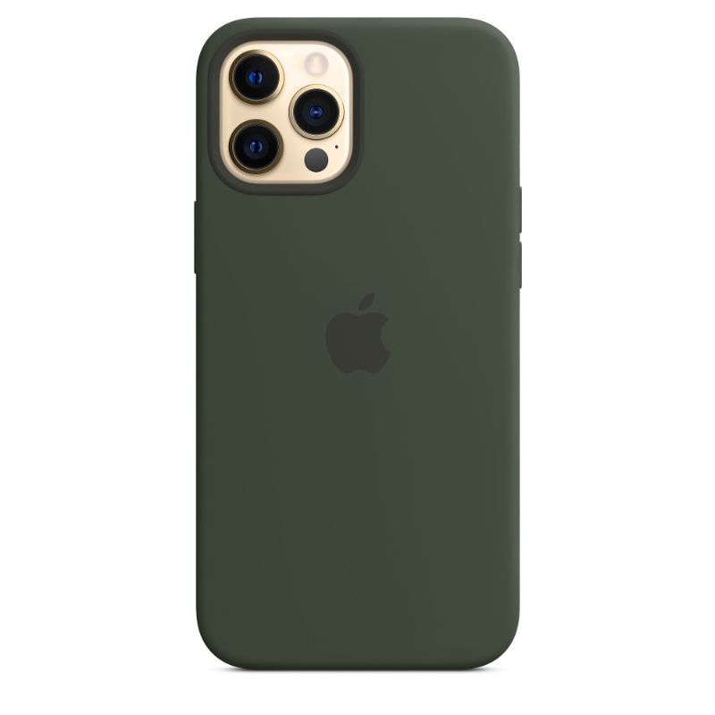 Ốp Apple Silicone with MagSafe for iPhone 12 Pro Max