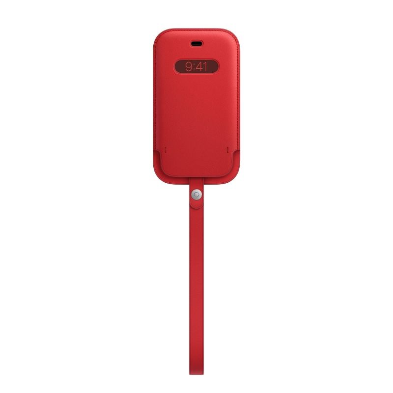 Bao da Apple Leather Sleeve with MagSafe for iPhone 12 Mini