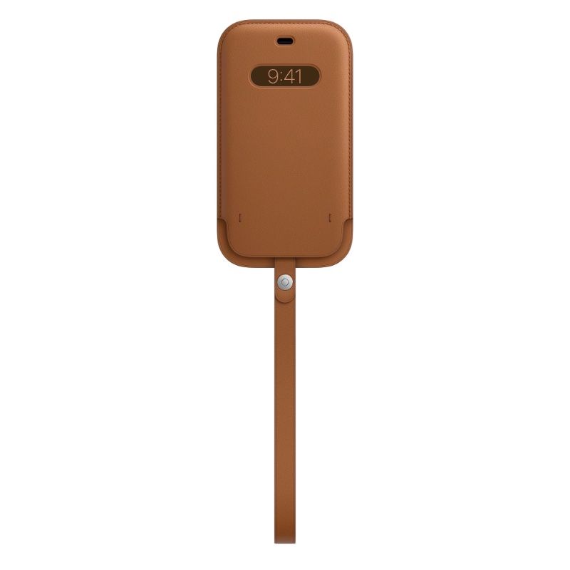 Bao da Apple Leather Sleeve with MagSafe for iPhone 12 | 12 Pro