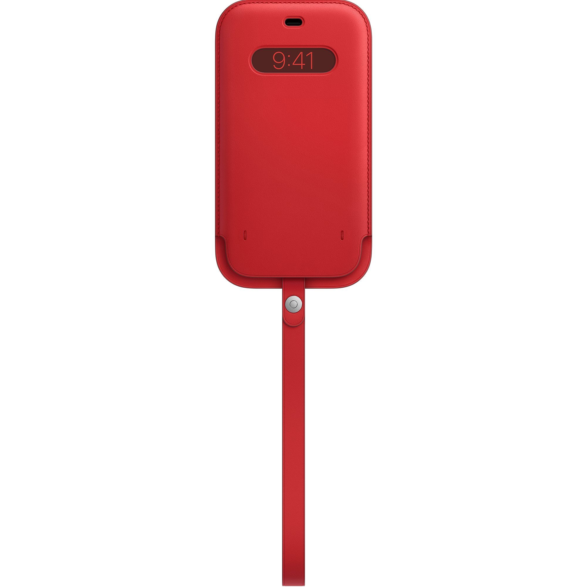 Bao da Apple Leather Sleeve with MagSafe for iPhone 12 Pro Max