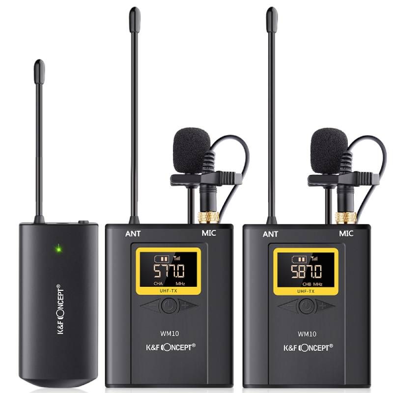 Microphone Không Dây K&F WM10