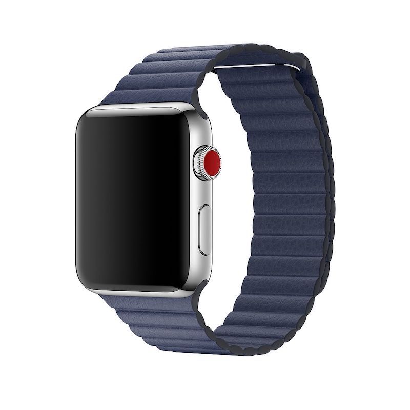 Dây đeo Apple Watch 44mm Leather Loop, No Box