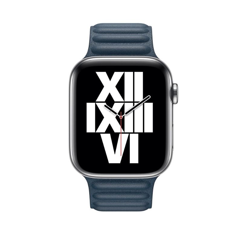 Dây đeo Apple Watch 44mm Leather Link - S/M