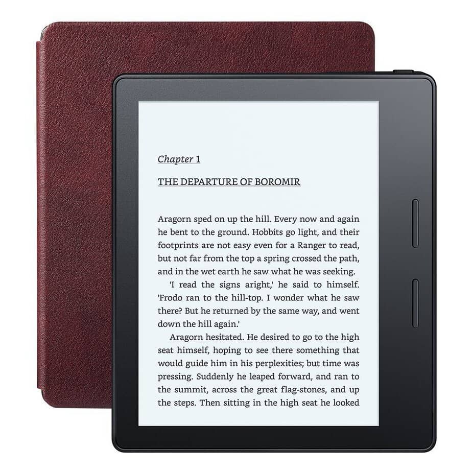 Amazon Kindle Oasis qua sử dụng