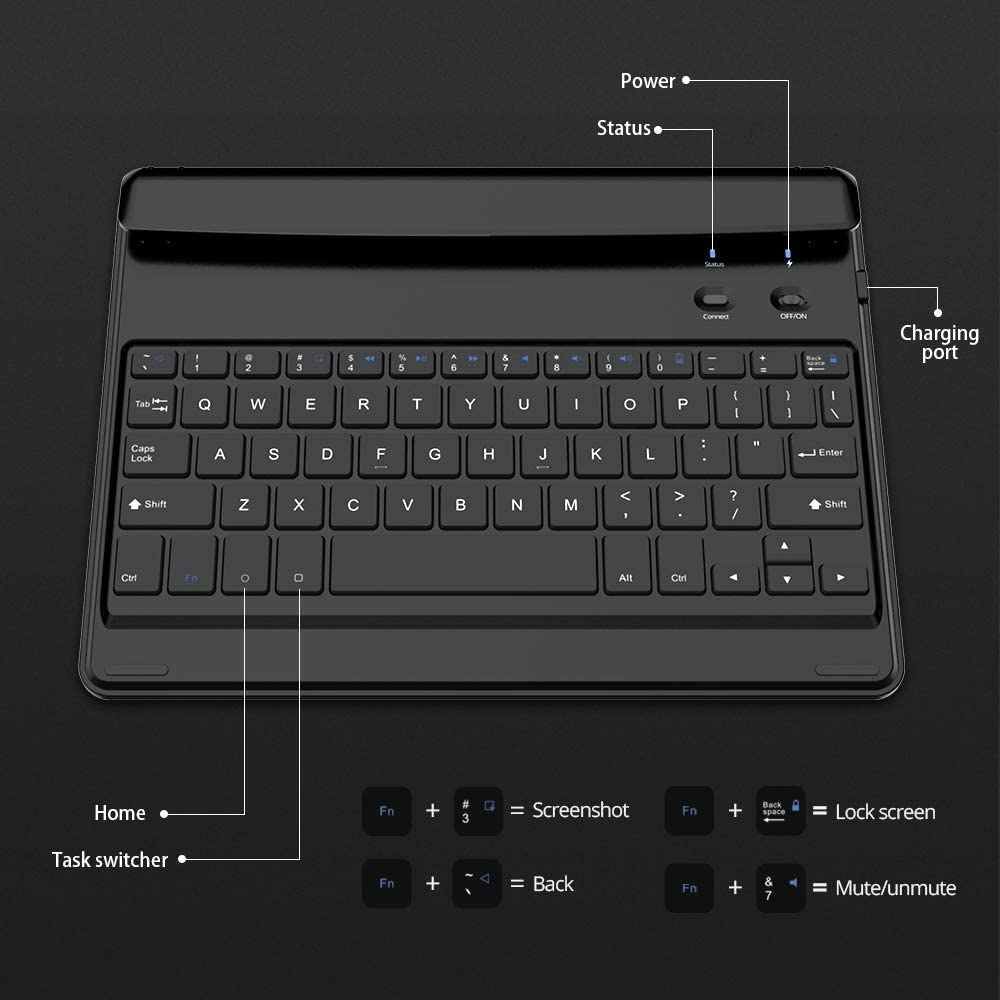 Bàn phím Bluetooth Onyx Boox