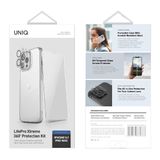  Combo ốp lưng + kính cường lực + camera UNIQ Lifepro  cho iPhone 14 Series 