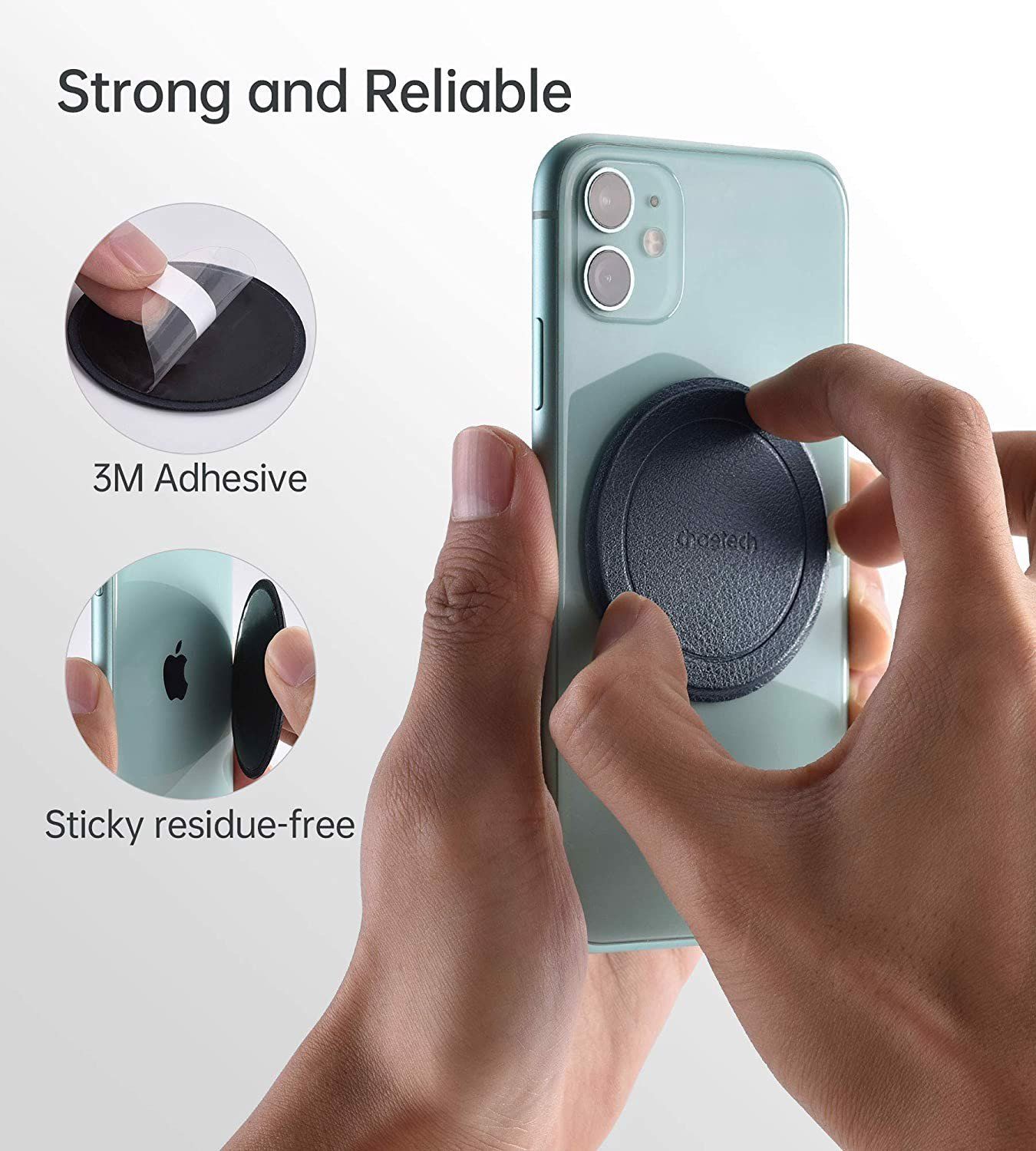 Tấm kim loại hỗ trợ sạc Magsafe Choetech Magleap