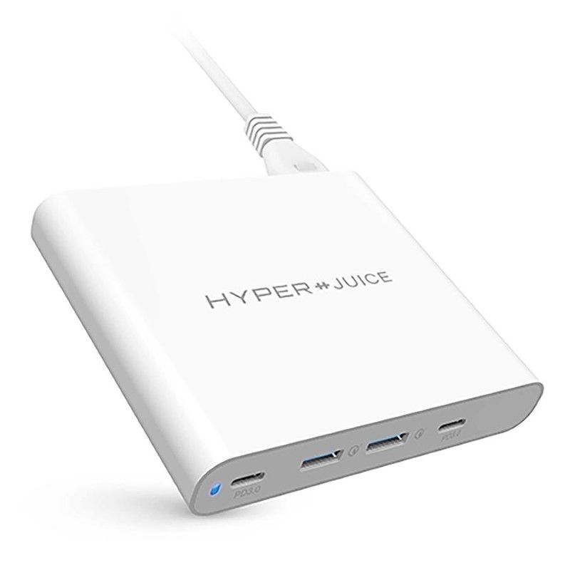 Cục sạc đa cổng HyperJuice 87W dual USB-C/USB A QC3.0