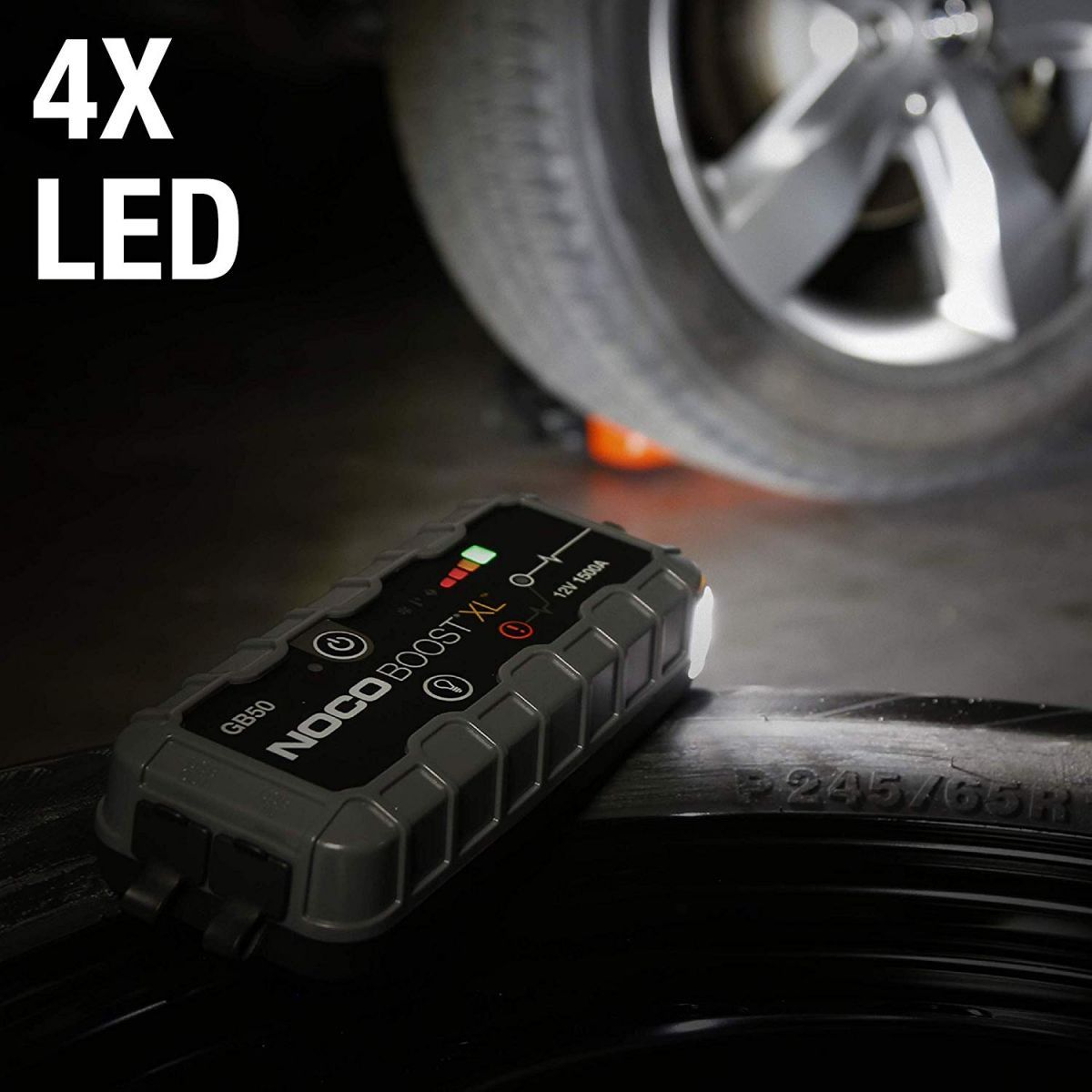 Pin dự phòng kiêm bộ khởi động xe NOCO GB50, 1500A