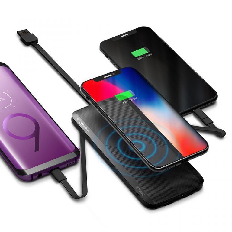 Pin dự phòng kiêm sạc không dây iWalk UBA8000 8000mAh