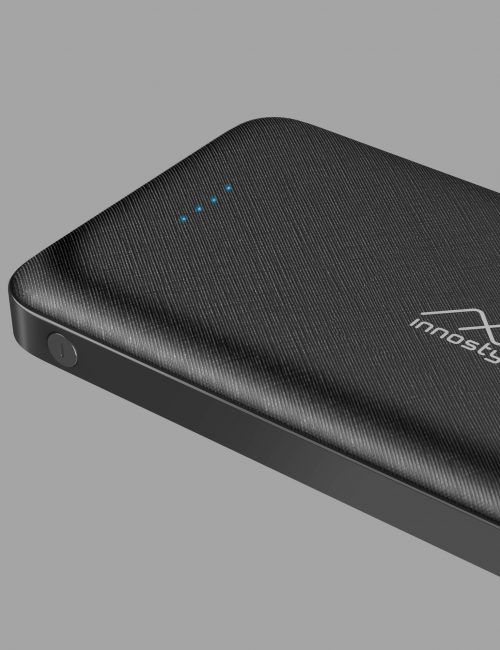 Pin dự phòng Innostyle PowerGo Smart Ai 10.000mAh - Black