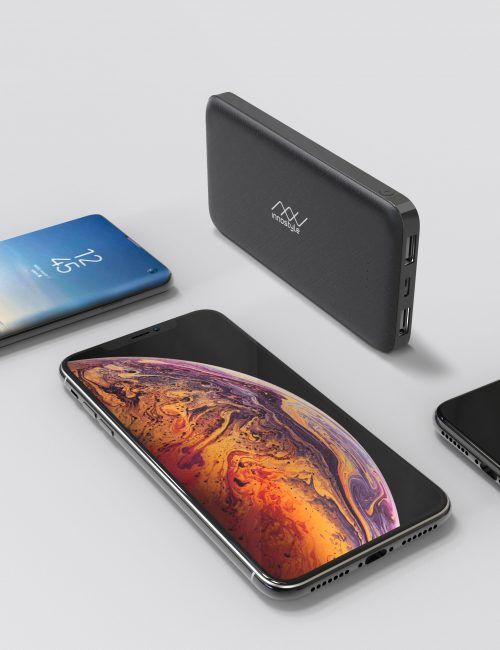 Pin dự phòng Innostyle PowerGo Smart Ai 10.000mAh - Black