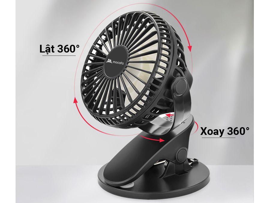 Quạt Tích Điện Mini Mocato Air M503