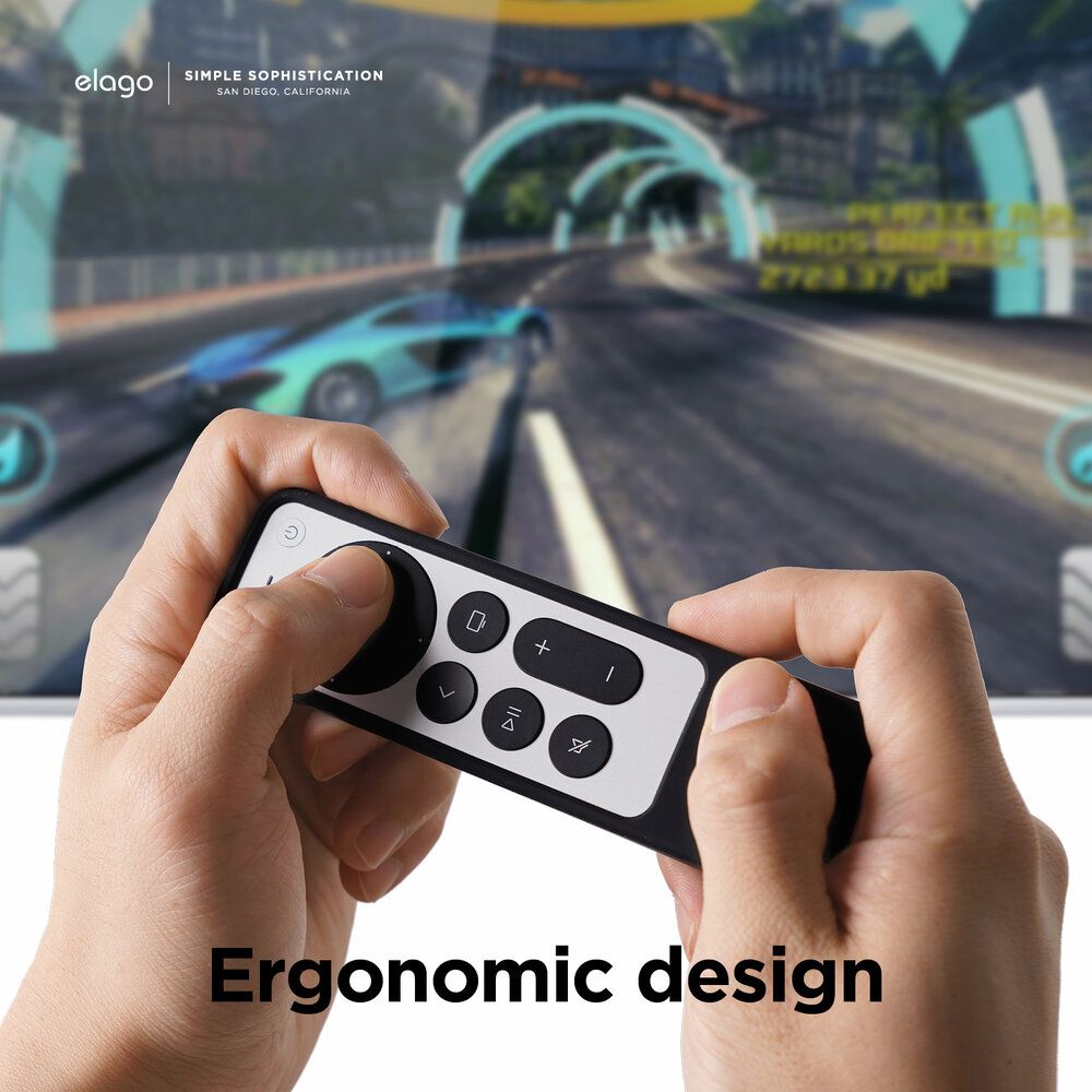 Vỏ bảo vệ Elago R1 Intelli cho Apple TV Siri Remote 2021