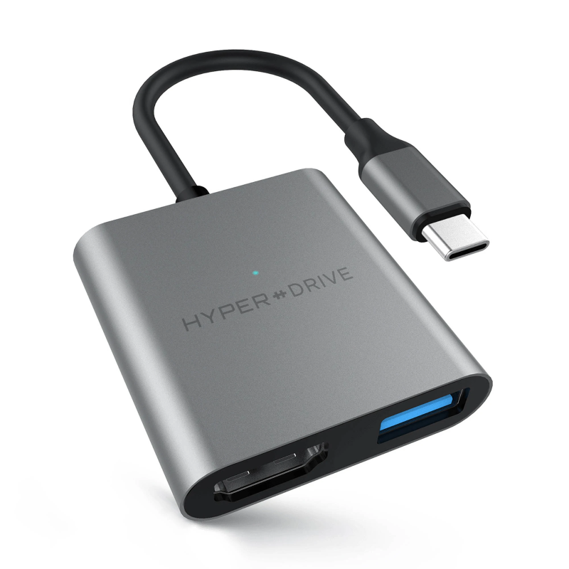 Cổng chuyển HyperDrive 4K HDMI 3-in-1 USB-C Hub