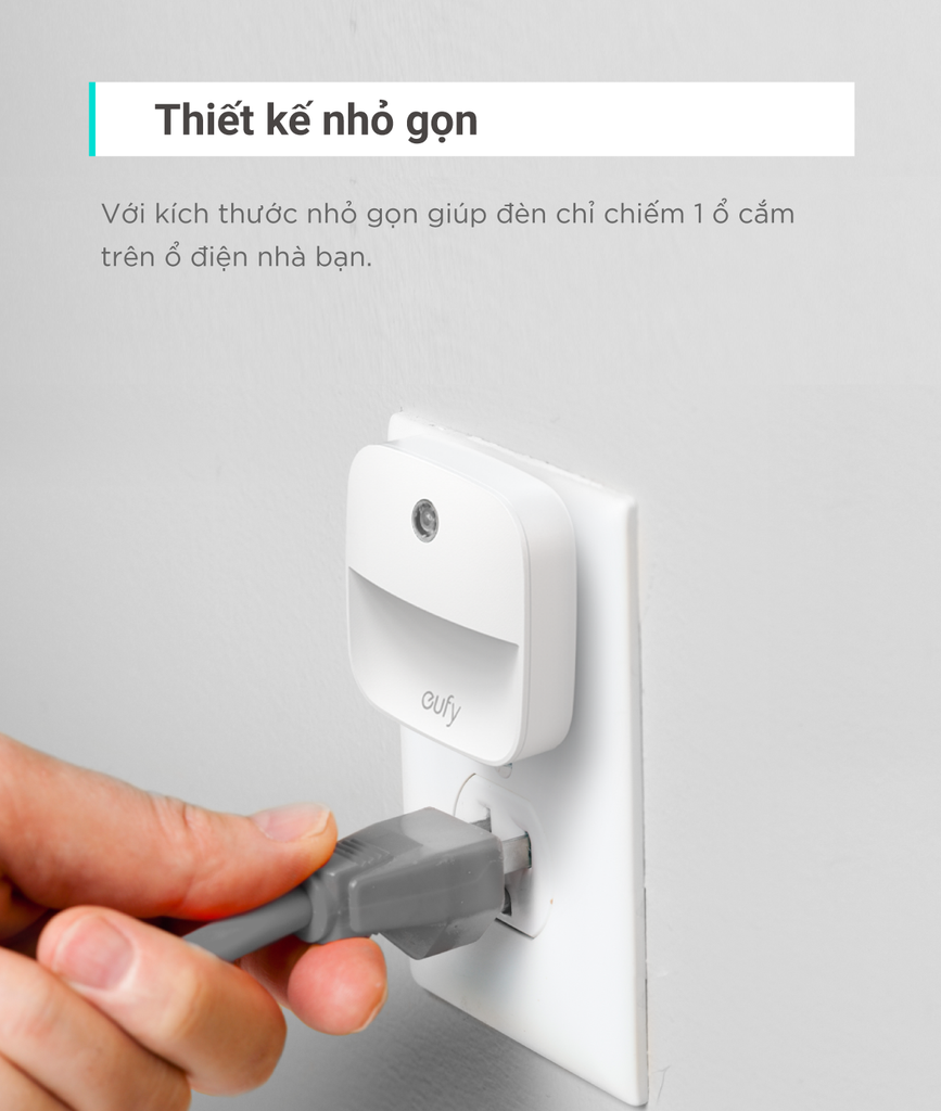 Bộ 4 đèn Eufy Lumi Plug-in, 0.4W - T1303