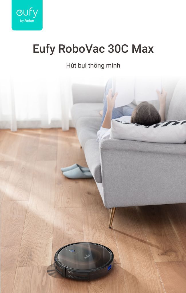 Robot Hút Bụi Eufy RoboVac 30C Max - T2130