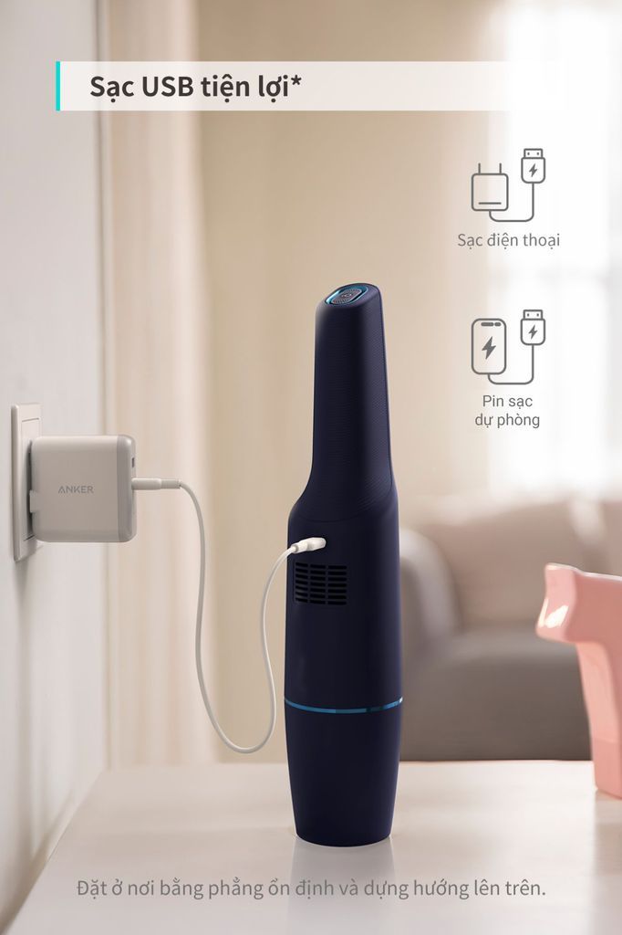 Máy hút bụi mini cầm tay Eufy HomeVac H11 Pure - T2520