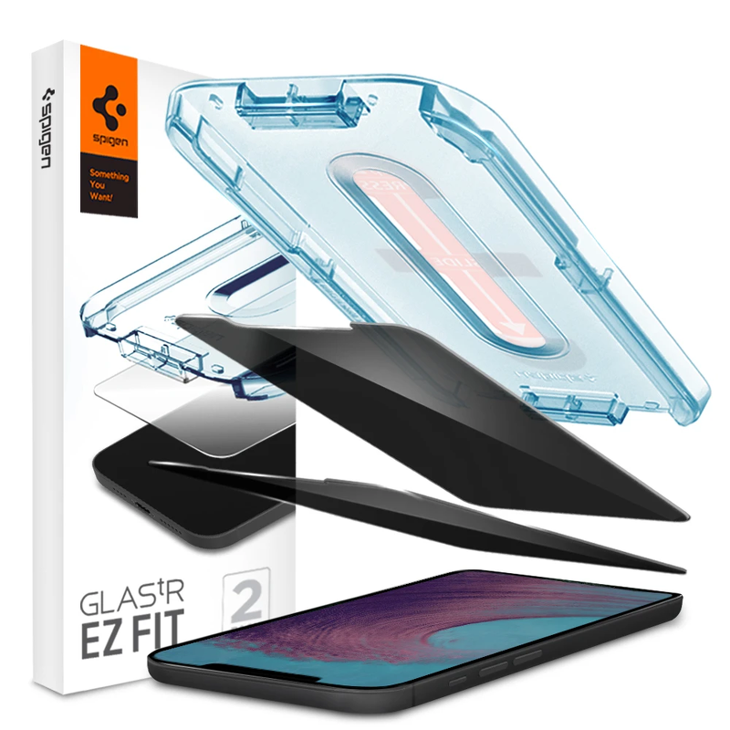 Ốp Spigen Screen Protector EZ FIT GLAS.tR Privacy iPhone 12 Pro Max