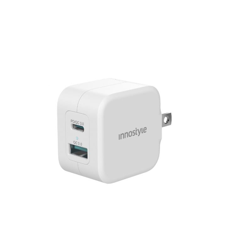 Cục sạc nhanh Innostyle Minigo Pro III Dual PD/QC3.0 20W