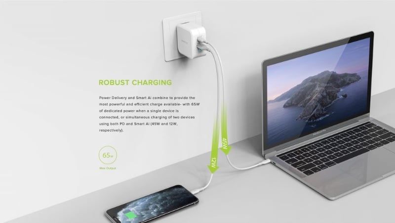 Cục sạc nhanh Innostyle GaN ZENI 65W