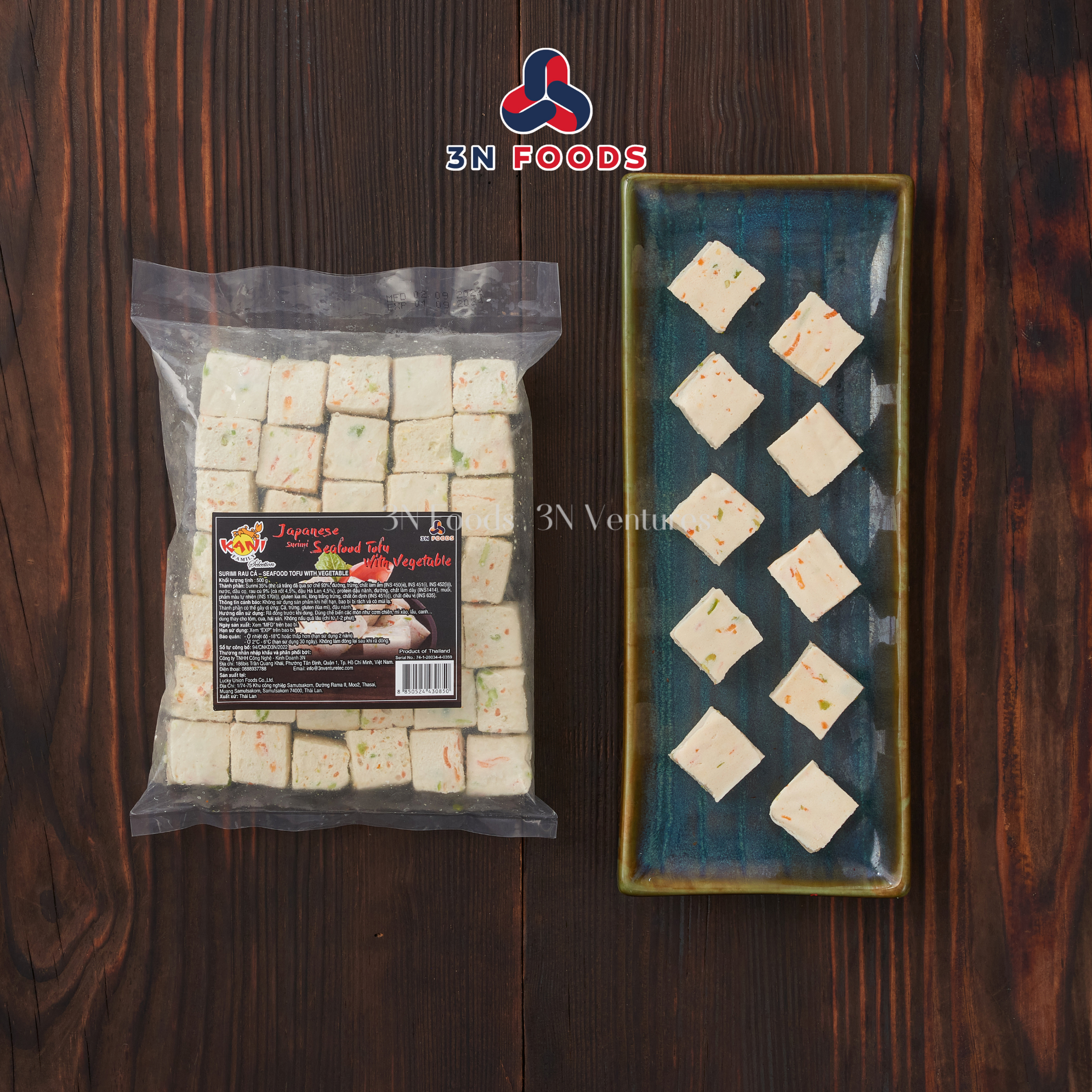 Surimi đậu hủ rau cá