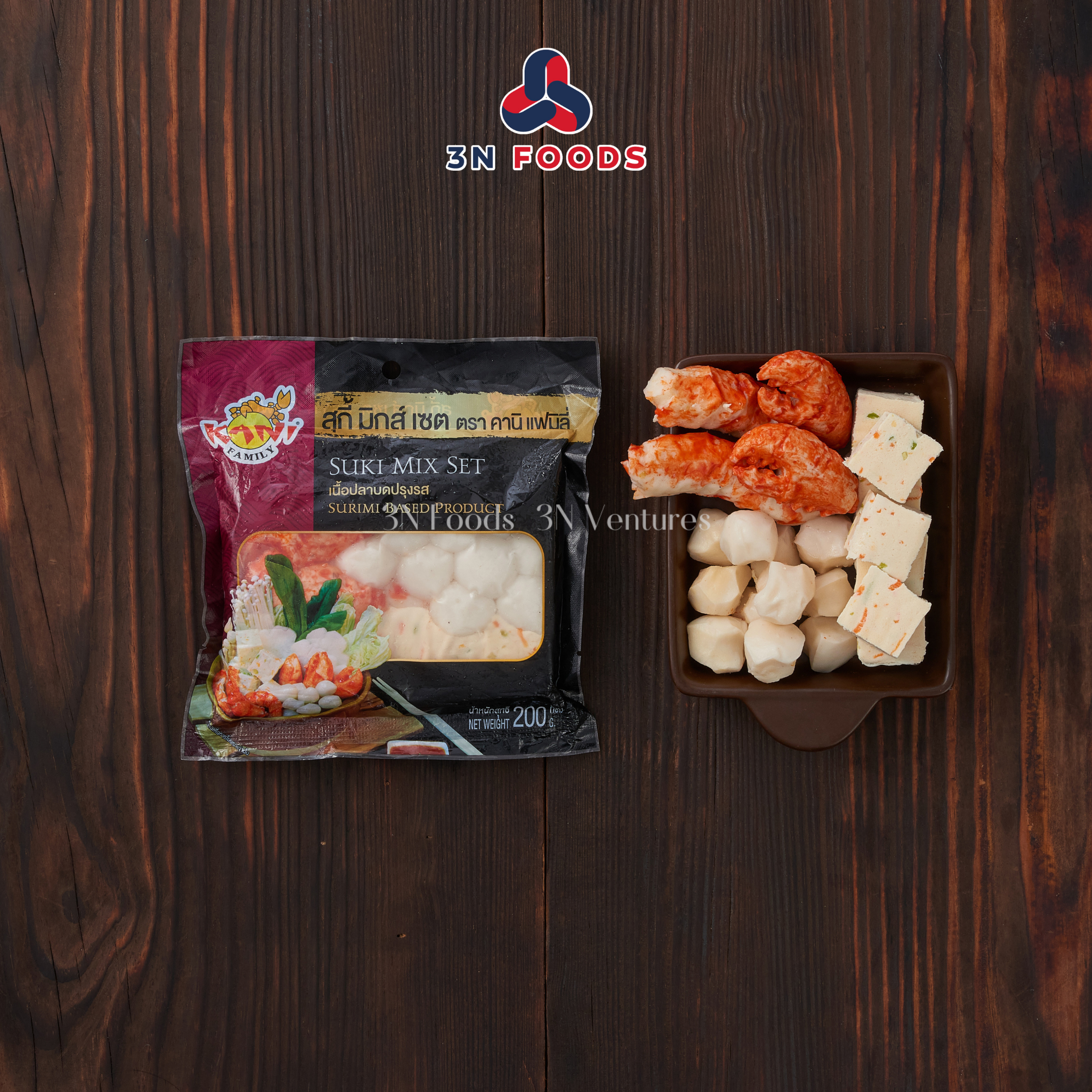 Surimi thập cẩm - Kani Family Suki Mixset