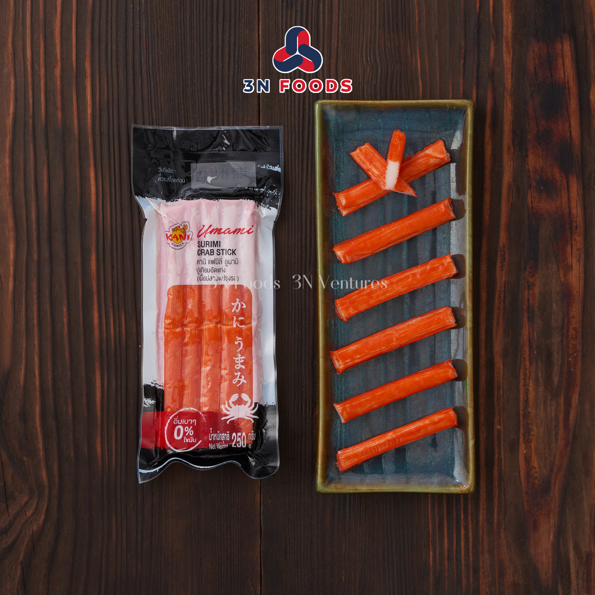 Que surimi hương cua hiệu