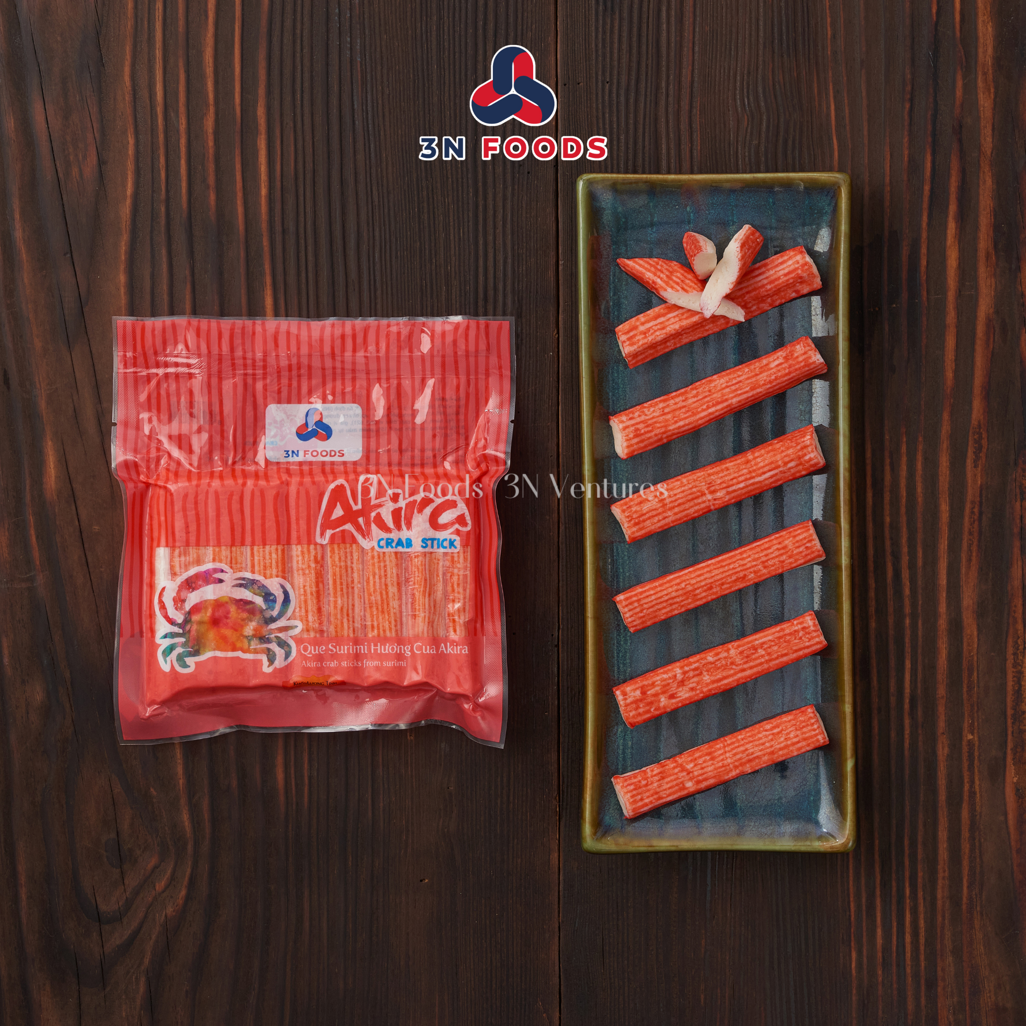 Que surimi hương cua Akira