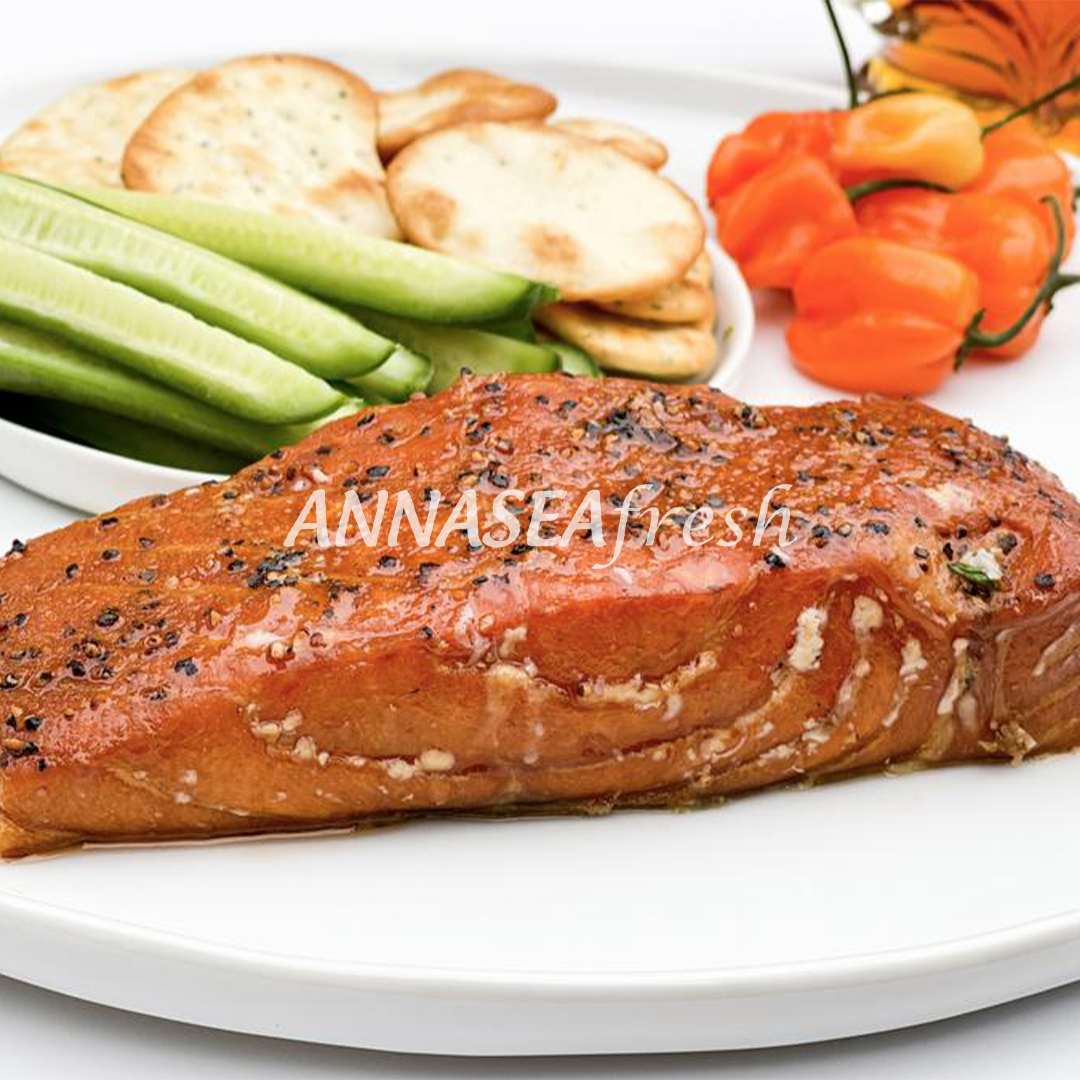Cá hồi xông khói nóng Annasea - vị ớt Habanero