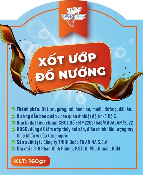 Nước Xốt Đồ Nướng (160gr)