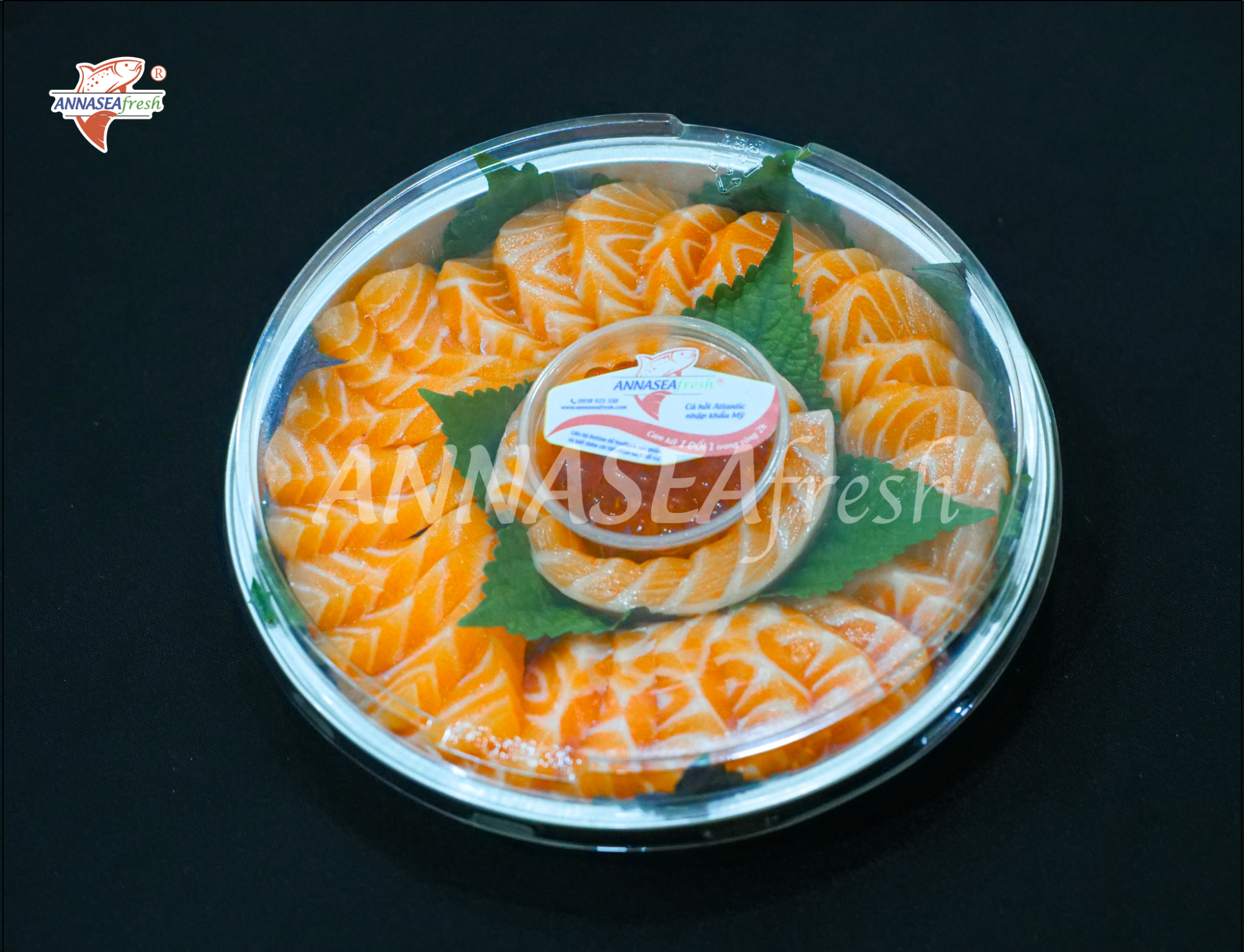 Combo 1- Cá hồi 200gr & Trứng cá hồi 40gr (Phần)