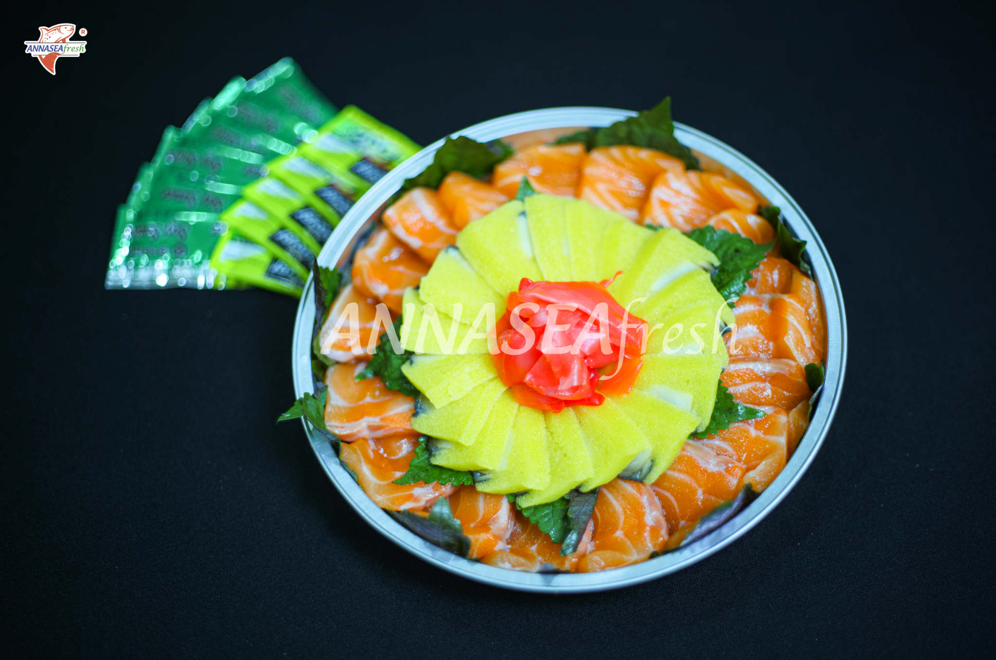 Combo 4_ Cá hồi 300gr & cá trích 160gr (Phần)