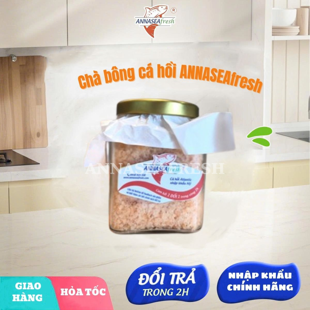 Chà bông cá hồi - hũ 60g