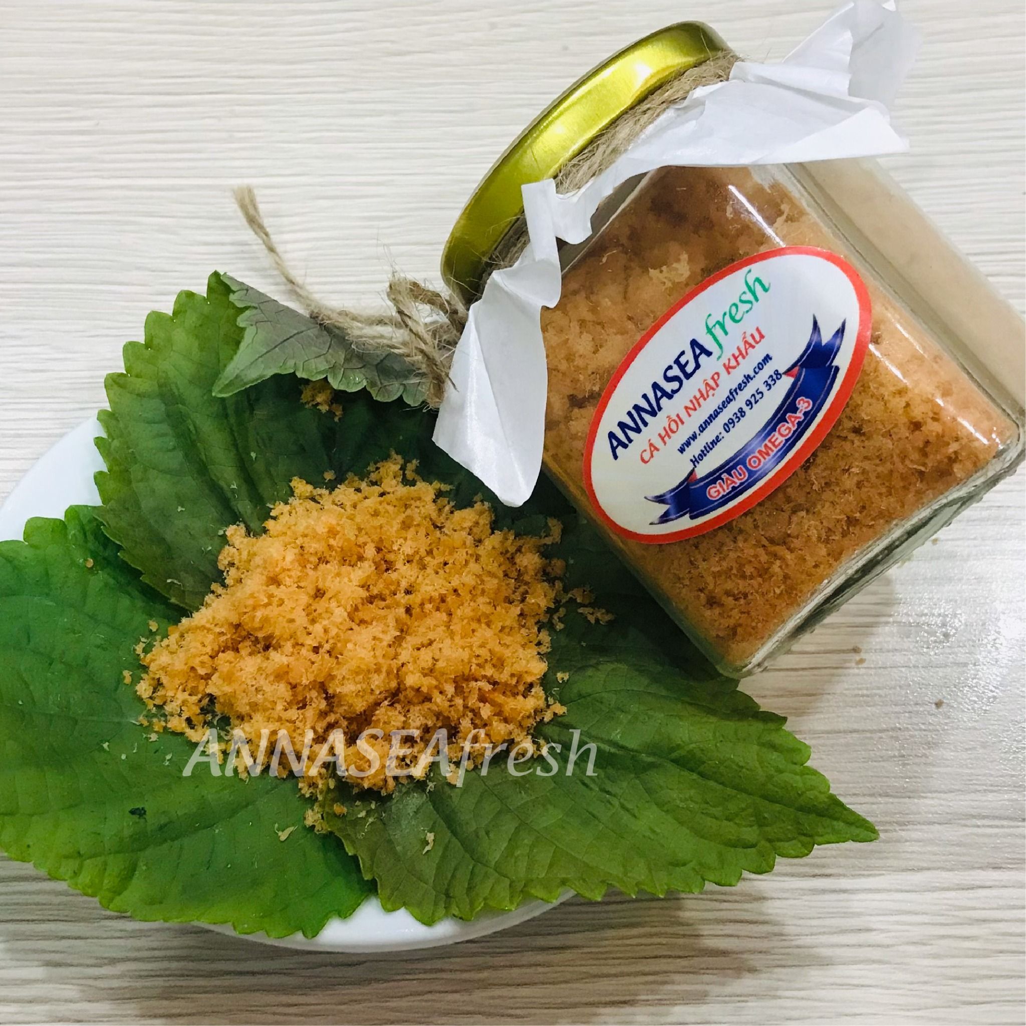 Chà bông cá hồi - hũ 60g