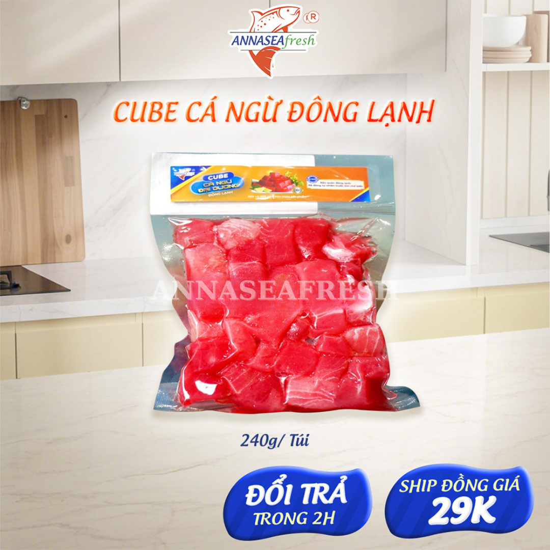Cube cá ngừ đông lạnh