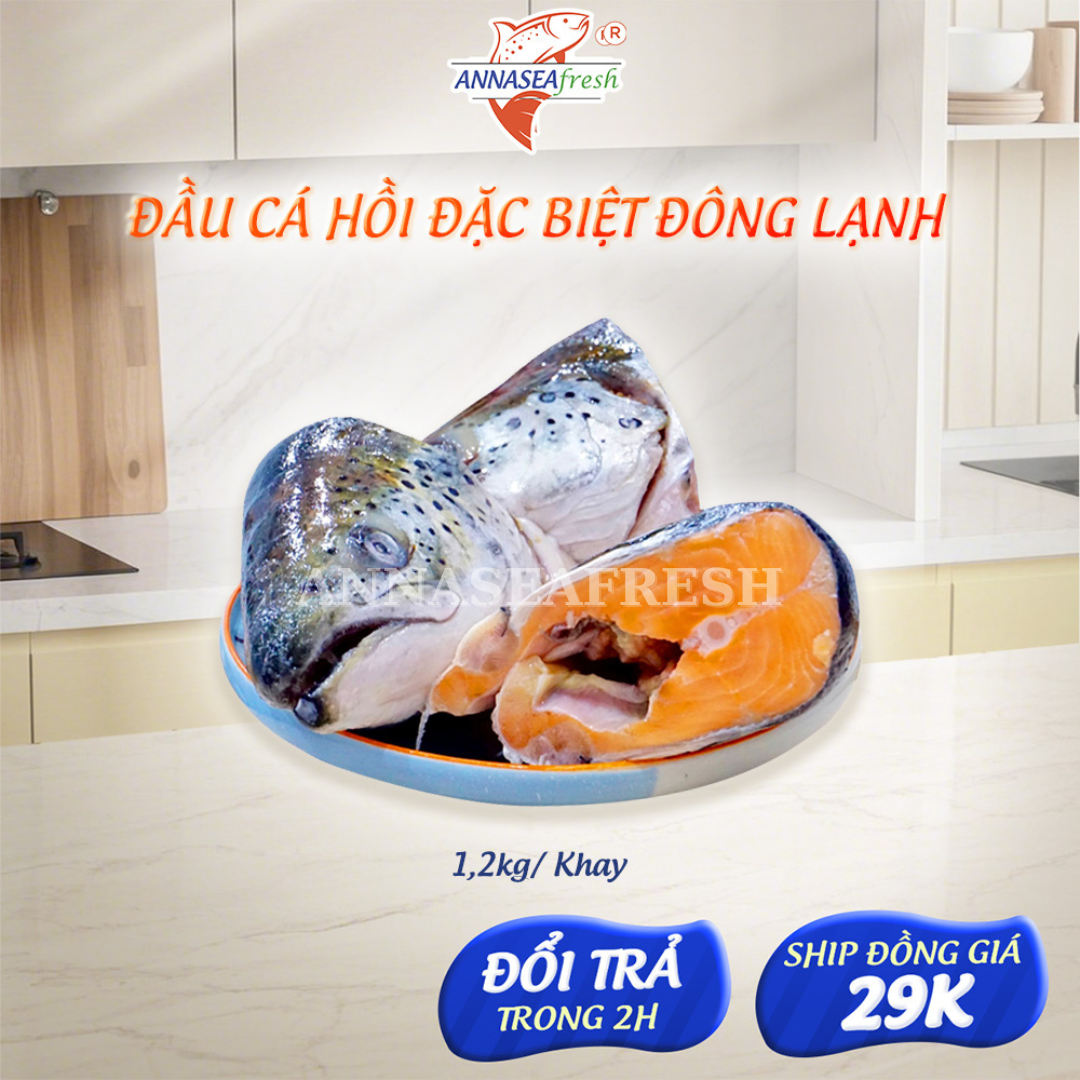 Đầu cá hồi đông lạnh đặc biệt (Kg)