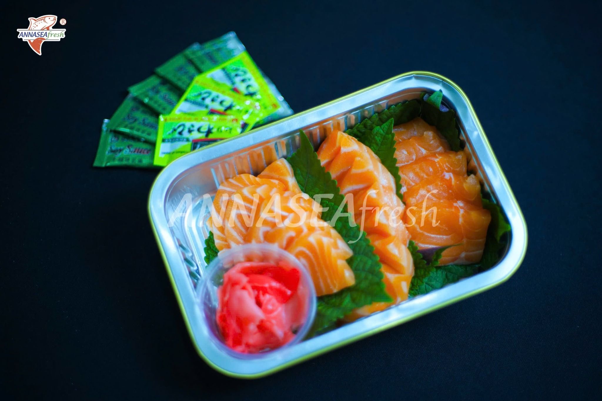 Set 02_Sashimi cá hồi 200gr (Phần)
