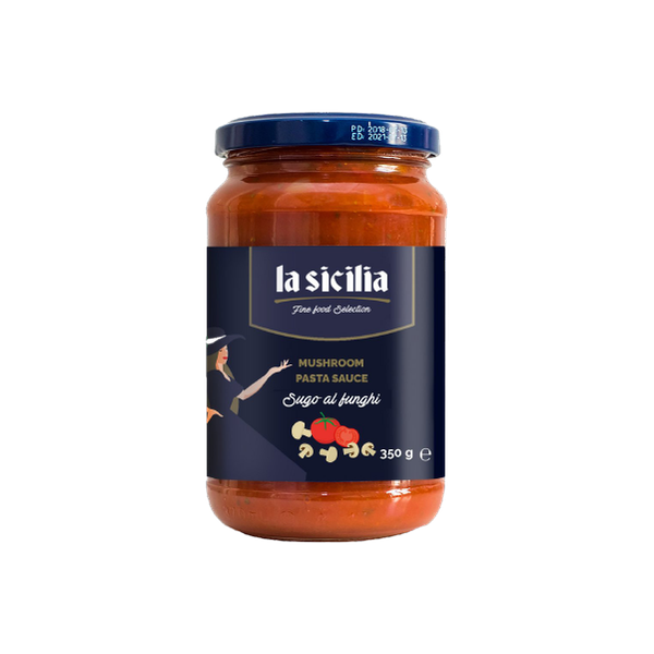  Sốt Cà chua & Nấm La Sicilia 350gr 
