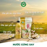 Nước Gừng Xay dùng để tắm hoặc ngâm chân tăng cường sức đề kháng