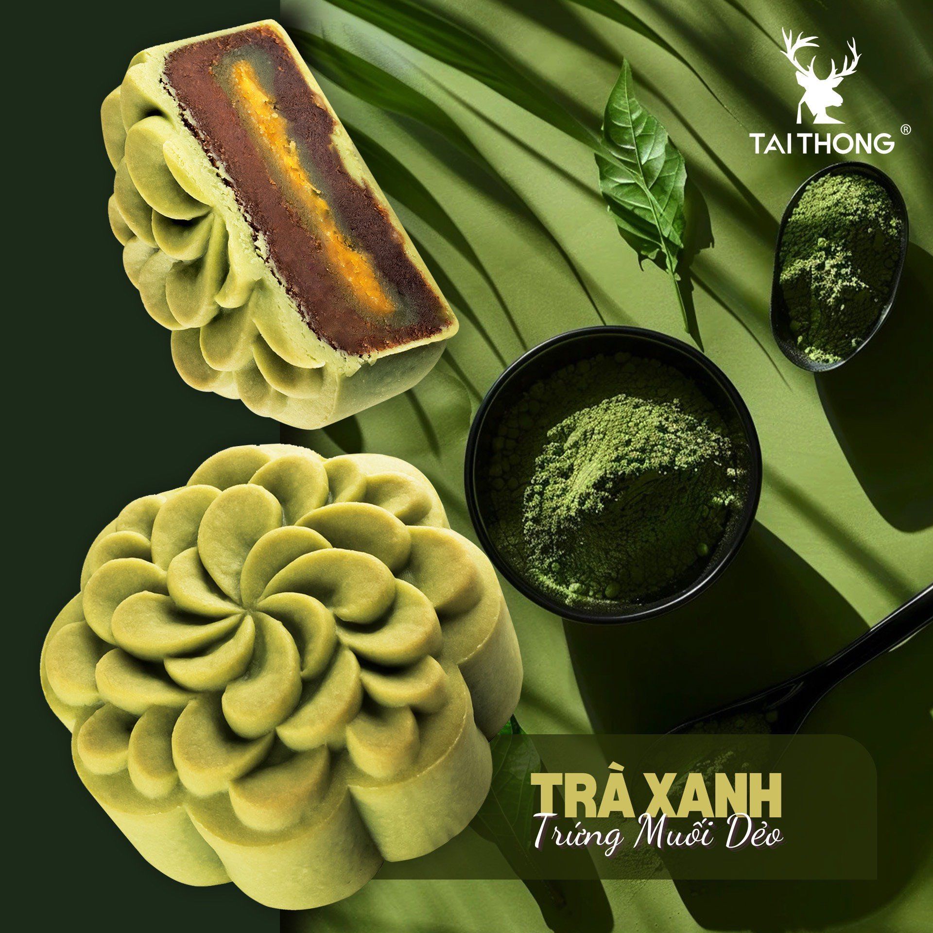 Bánh Trung Thu Trà Xanh