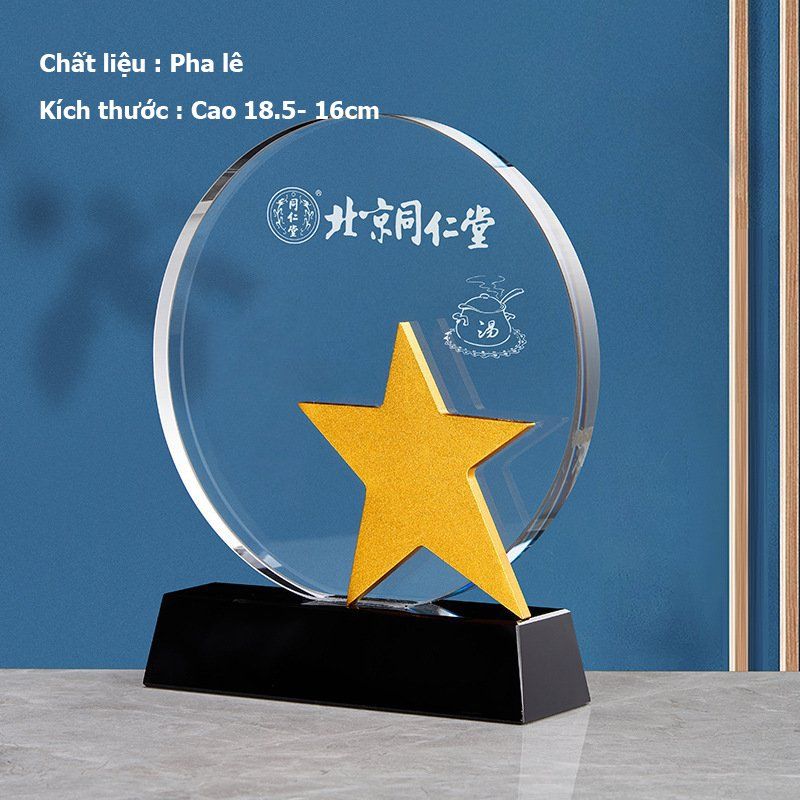 Kỷ Niệm Chương Pha Lê PL235