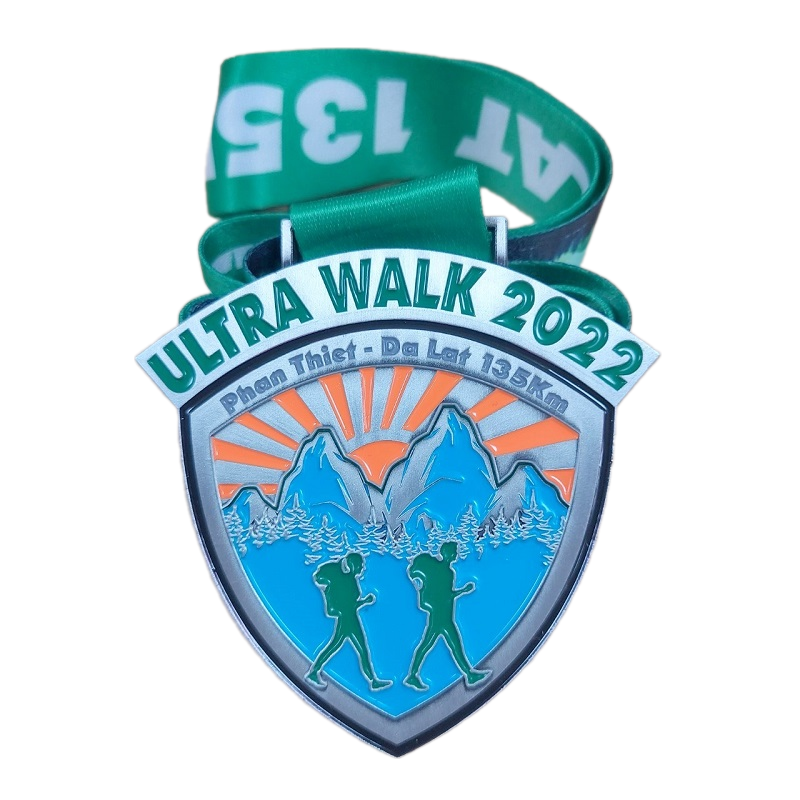 Huy Chương ULTRA WALK Phan Thiết - Đà Lạt