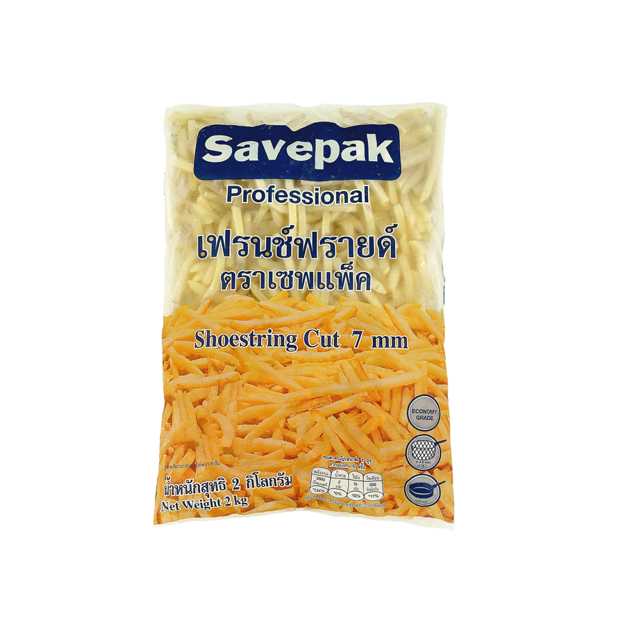  Khoai Tây Cắt Sợi 7Mm Savepak 2Kg 