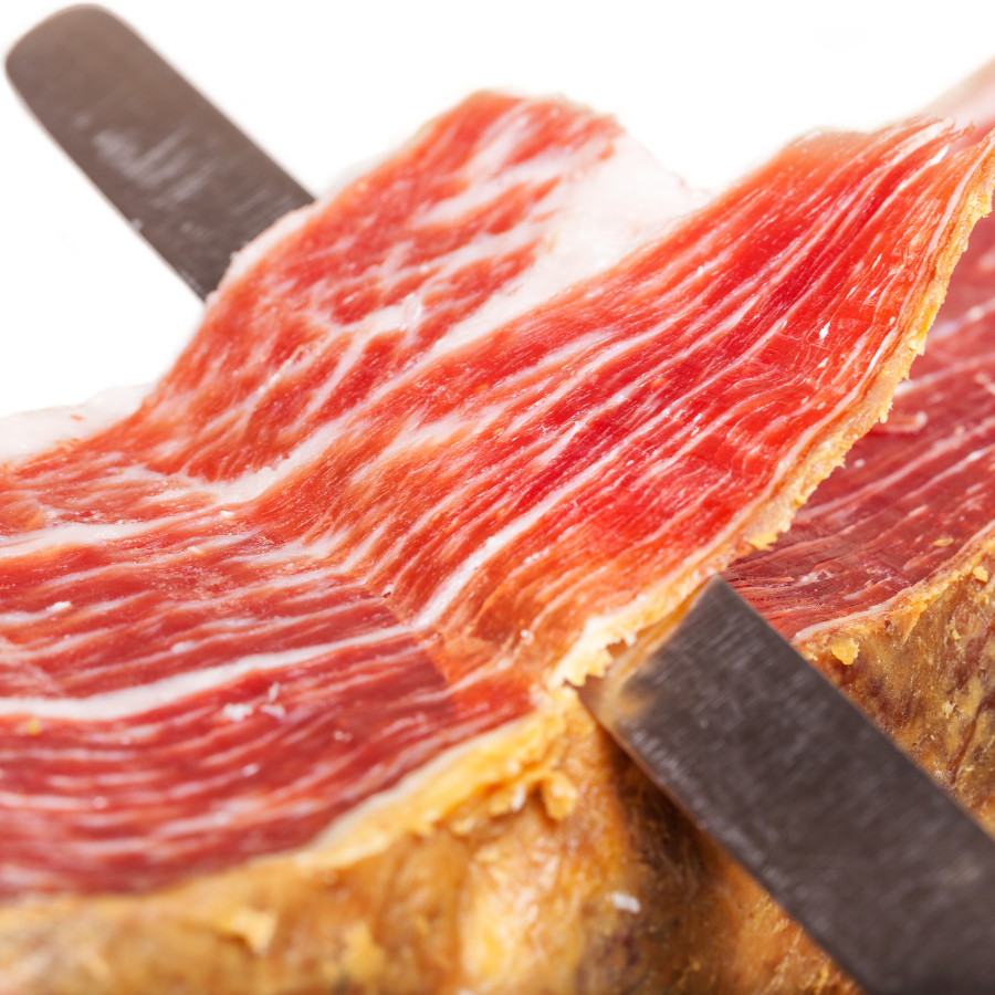  Thịt Vai Heo Iberico Cebo Muối Cắt Lát Fermin 57Gr 