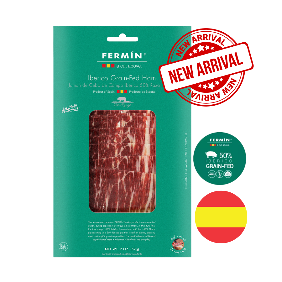  Đùi Heo Iberico 50% Cebo Campo Muối Cắt Lát Fermin 57gr 