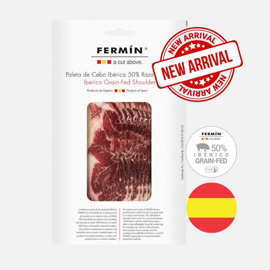  Thịt Vai Heo Iberico Cebo Muối Cắt Lát Fermin 57Gr 