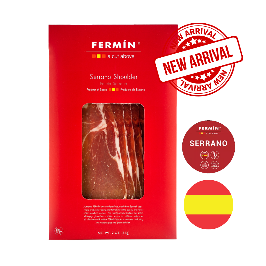  Vai Heo Serrano Muối Cắt Lát Fermin 57Gr 